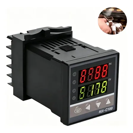 Controlador Temperatura Para Pid Rex-c100 Saída Rele 240vac