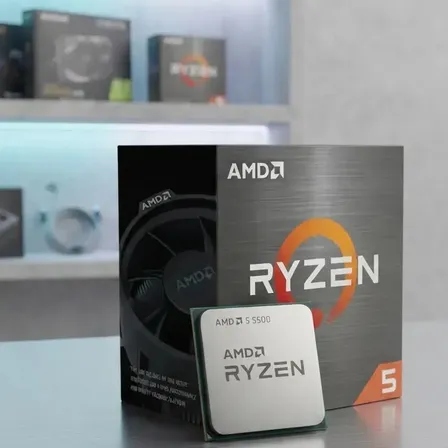 Processador AMD Ryzen 5 5500 3.6GHz 4.2GHz Max Turbo Cache 16MB AM4