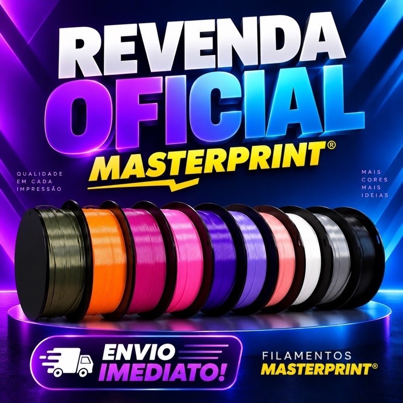 FILAMENTO PETG MASTERPRINT - Várias cores