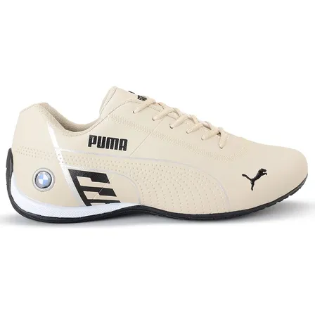 Tênis Puma Bmw Masculino Motorsport Casual Confortável Leve Bege 41