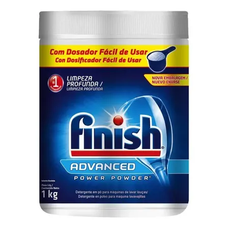 Detergente Para Lava Louças Em Pó Finish Power Powder