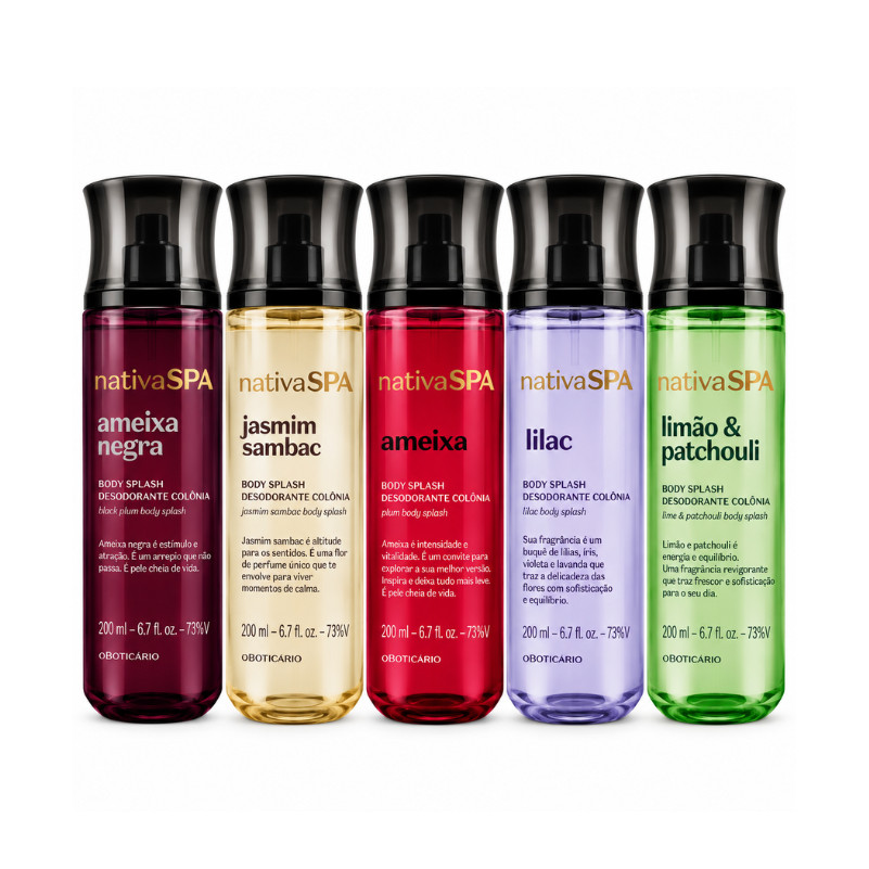 Nativa SPA Body Splash – Encontre o Aroma que Combina com Seu Estilo