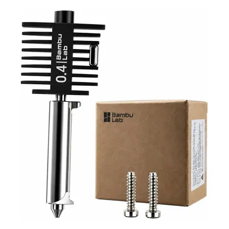 Hotend Original Bambu Lab A1 / A1 Mini 0.4mm Aço Endurecido