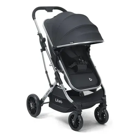 Carrinho de Bebê Litet Duna 2 em 1: Passeio e Moisés com Travel System