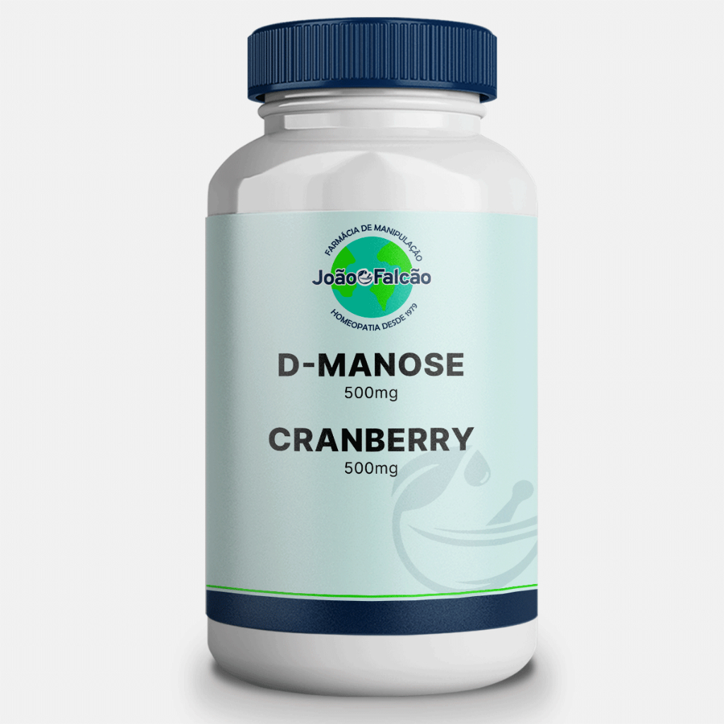 D-Manose 500Mg + Cranberry 500Mg