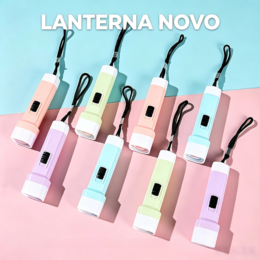 Kits mine Lanternas 12 lanternas iluminação noturna led portatil