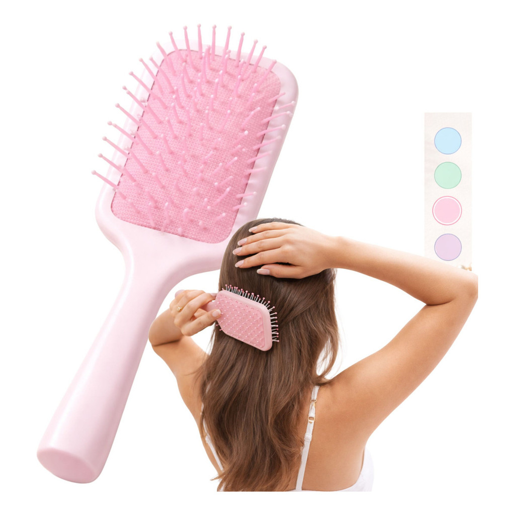 Escova Hair Raquete Desembaraçadora Cabelo Anti_frizz