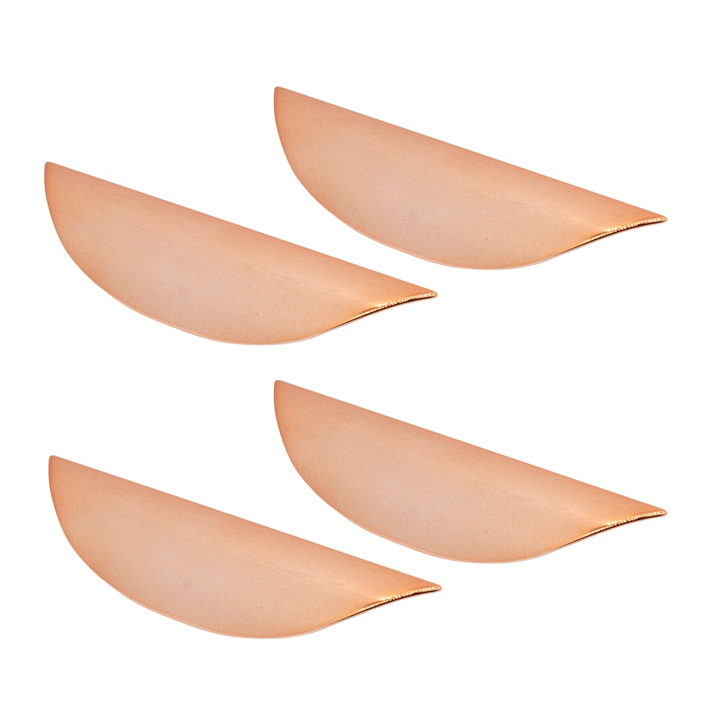 Kit 4 Puxadores Para Movel Rose Concha Provencal Gaveta 64mm