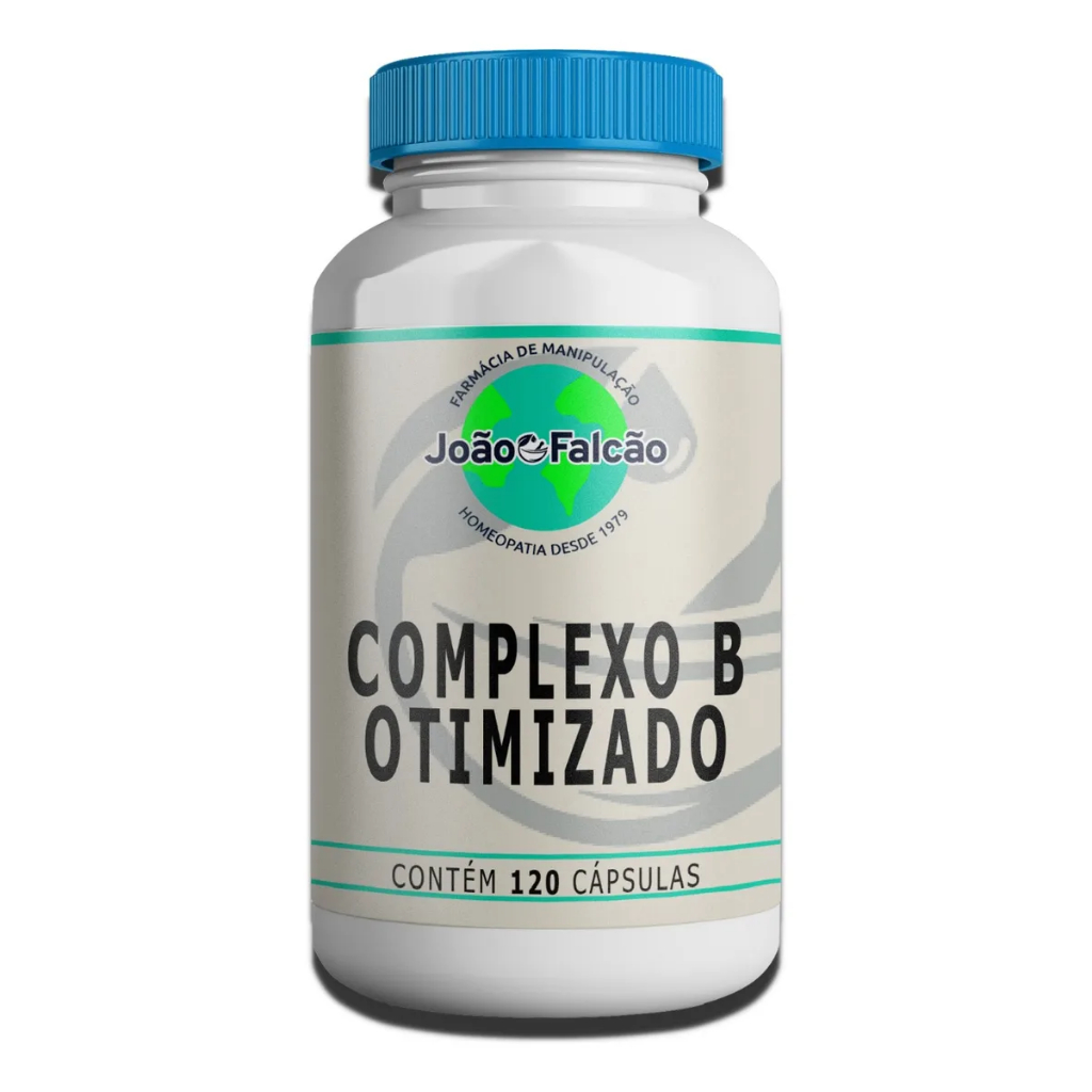 Complexo B Otimizado - 120 Cápsulas Vegetais