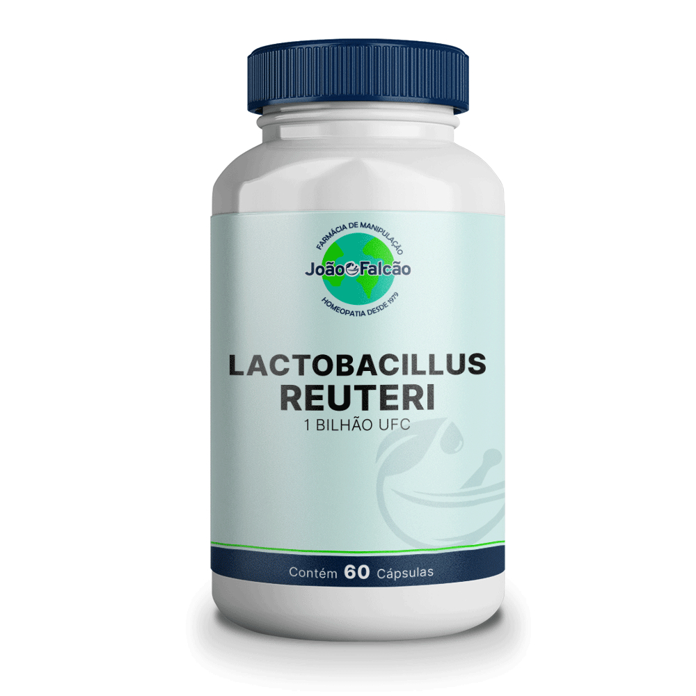 Lactobacillus Reuteri 1Bilhão UFC - 60 Cápsulas Gastrorresistentes