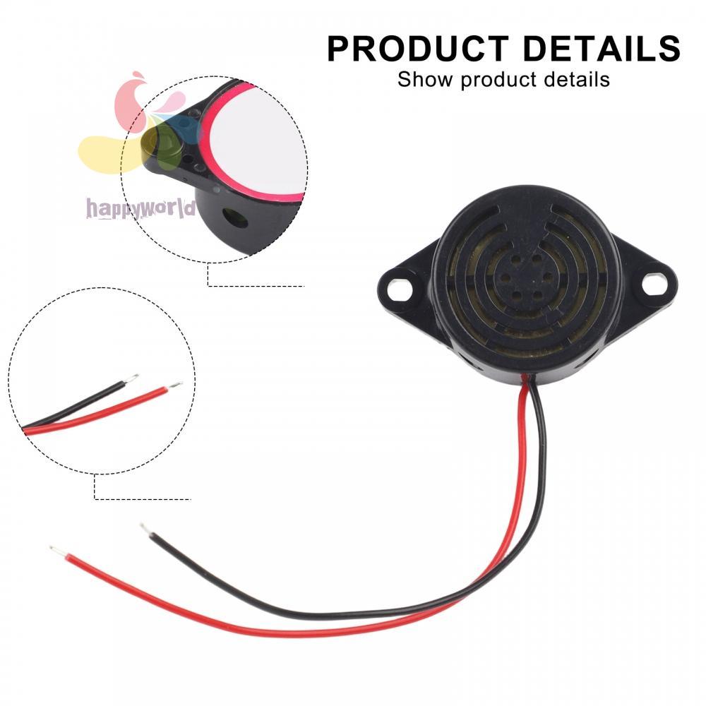 Campainha De Alarme Eletrônica De Tensão Universal DC3V 24V (66 Caracteres)