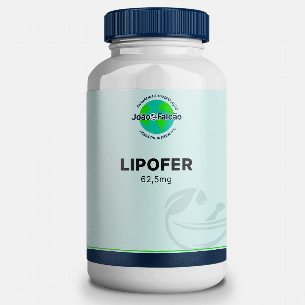 Lipofer 62,5mg - Suplemento à base de ferro
