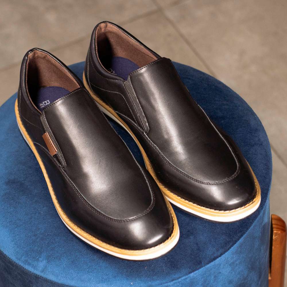 Sapato Mocassim Masculino Casual Social Confortavel Estilo Vintage Uso Diario Confortável
