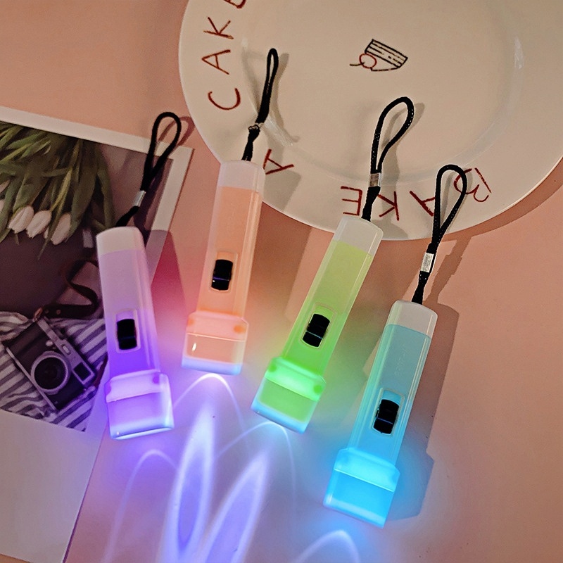 12  Unidades Mini Lanterna Led Tática Portátil Para Uso Ao Ar Livre Trilha Camping Lazer, Lampiao De