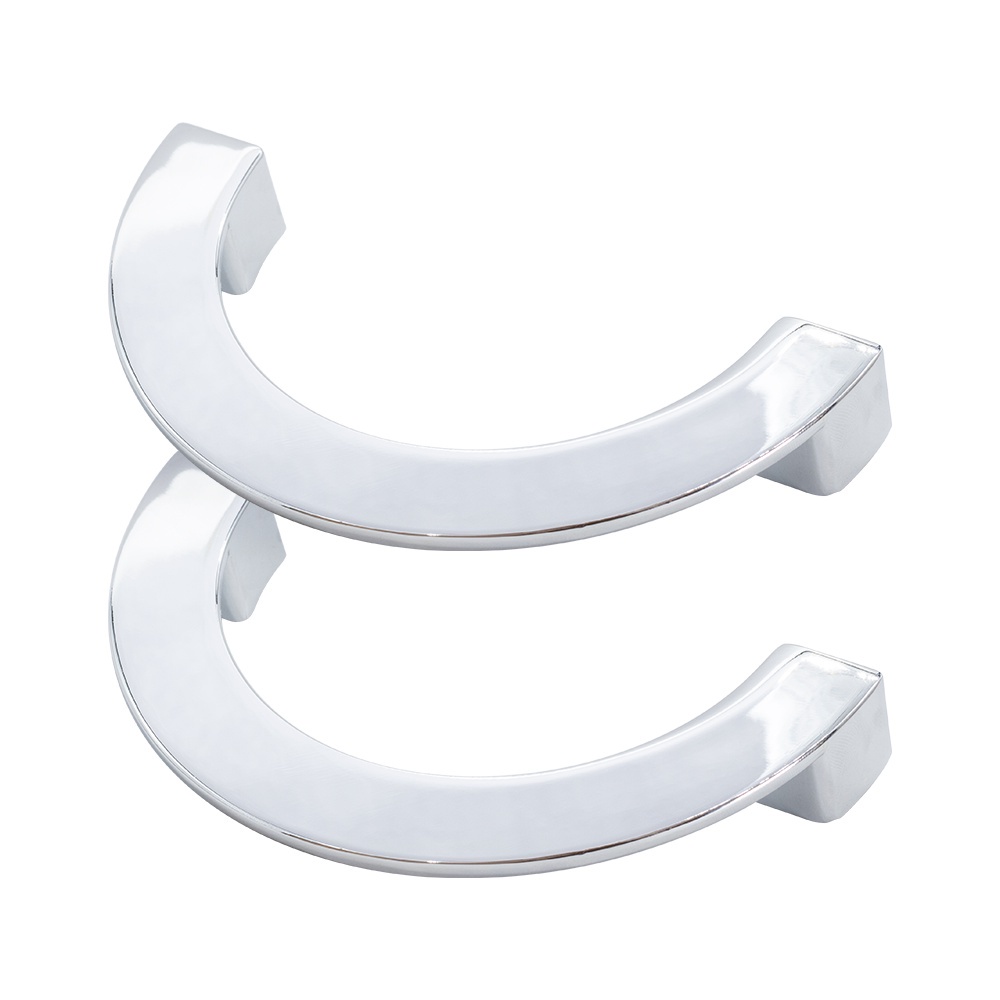 2 Peças Puxador Armario Cozinha Banheiro Lavanderia 128mm Zamac