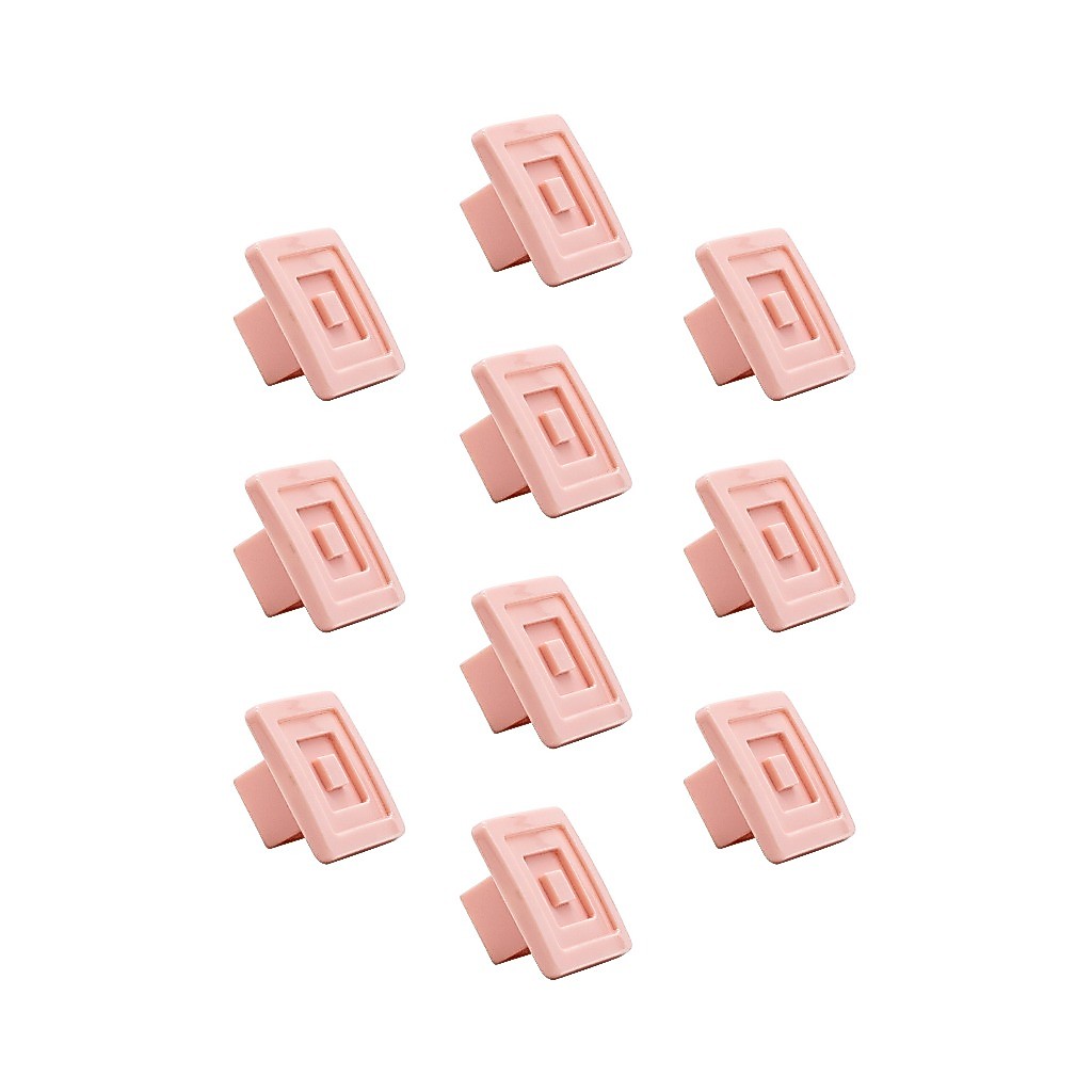 10 Uni Puxadores De Gaveta Infantil Moveis Quarto Bebe Azul ou Rosa
