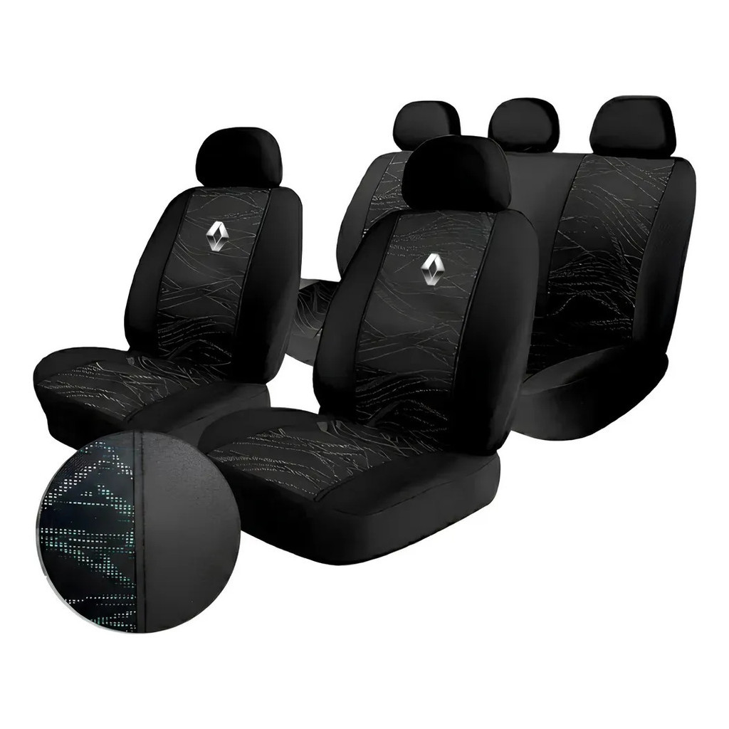 Capa Banco Automotivo Carro Tecido Grosso Original Renault