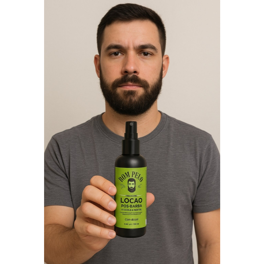 Loção Pós Barba Barbeiro Barbearia Previne Irritação Mentol 250ml
