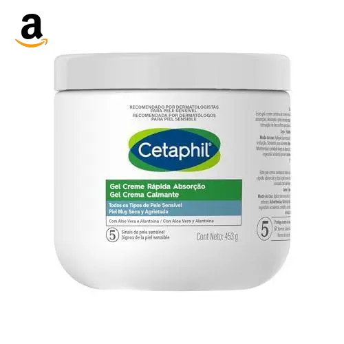 Gel Creme Cetaphil Rápida Absorção Aloe Vera 453g