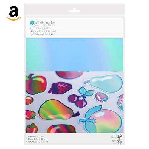 Adesivo Imprimível Holográfico Iridescente