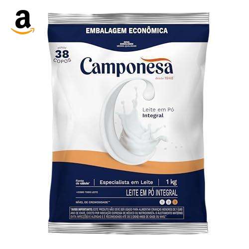 Leite em Pó Integral Camponesa 1Kg