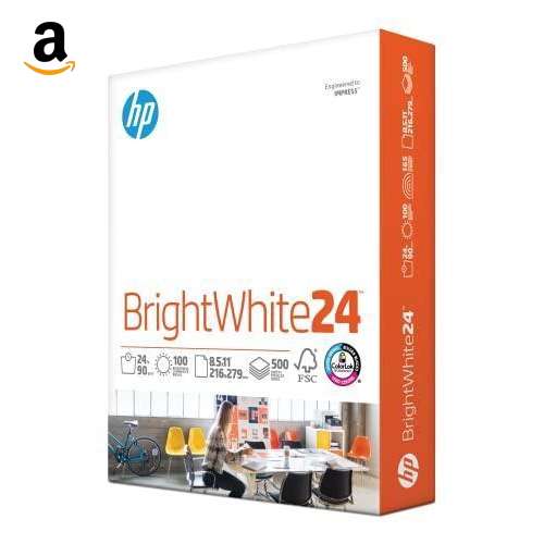 HP Papel BrightWhite para Impressora 500 folhas